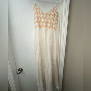 Free People Linen Maxi Dress